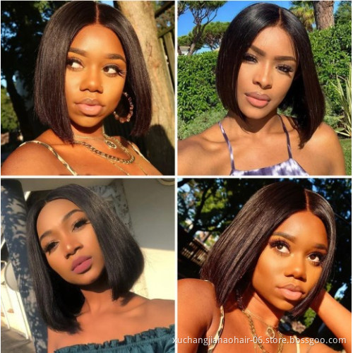 Woman`s Romance curly virgin bob full hd lace 10a bundles topper headband wig 100%  brazilian human hair wigs